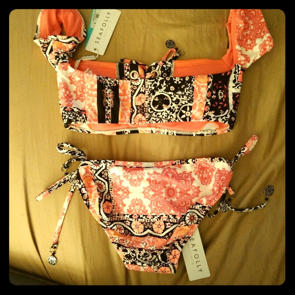 Seafolly Australia Bohemian Sunset Scarf Print